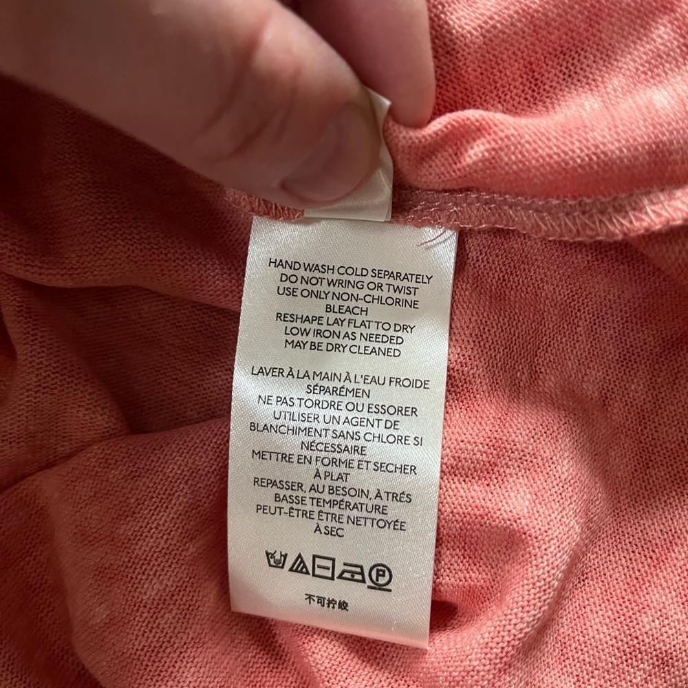 We‎ The Free Kyoto Oversized Tee Coral Women’s Small - Picture 8 of 10